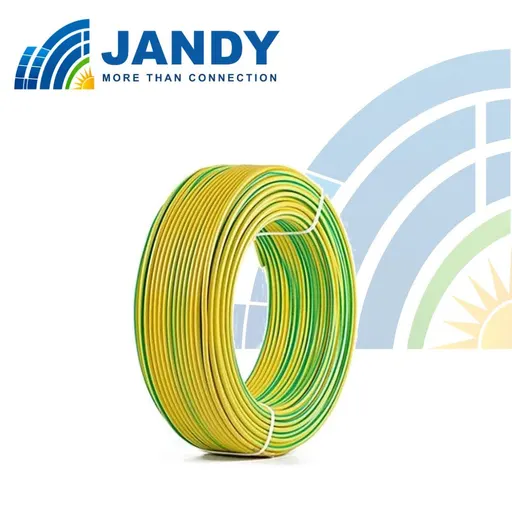 Leader Yellow Green 6.0MM Electric Cable Grounding Wire-100M/ROLL