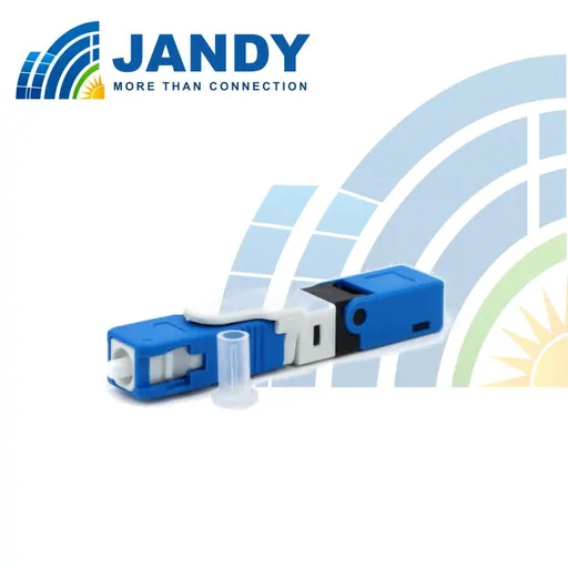 SC Blue UPC Butterfly Connector