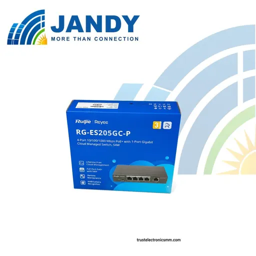 Ruijie Reyee RG-ES206GC-P 6-port Gigabit Cloud Manage POE Switch