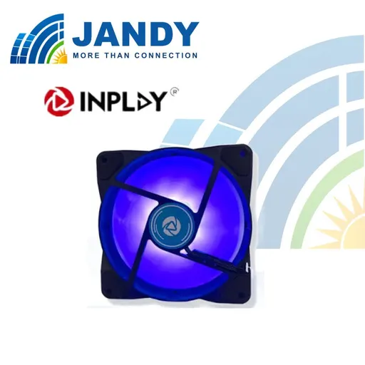 12V Power 120mm Inplay DF-12BL LED Fan Color Red/Blue