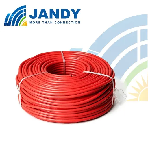 6.0MM Single Red Leader H1Z2Z2-K  Core 1.5kv Solar Cable RED-100m/roll